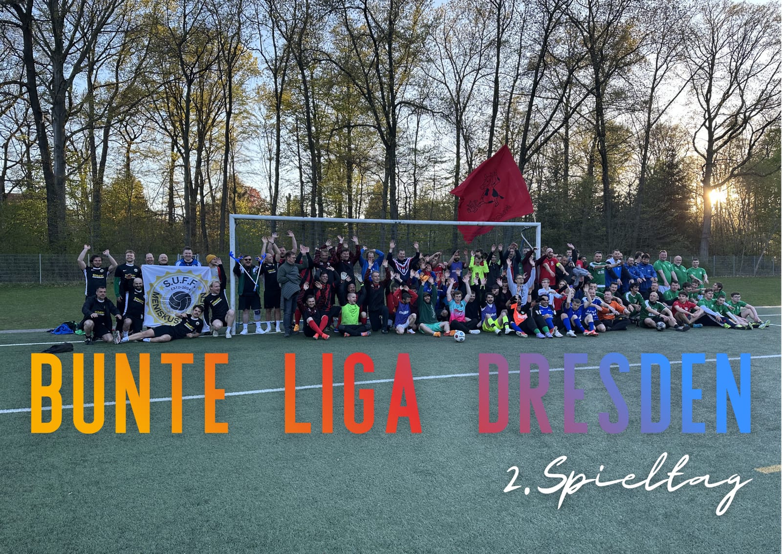 Spieltag der BUNTEN Liga