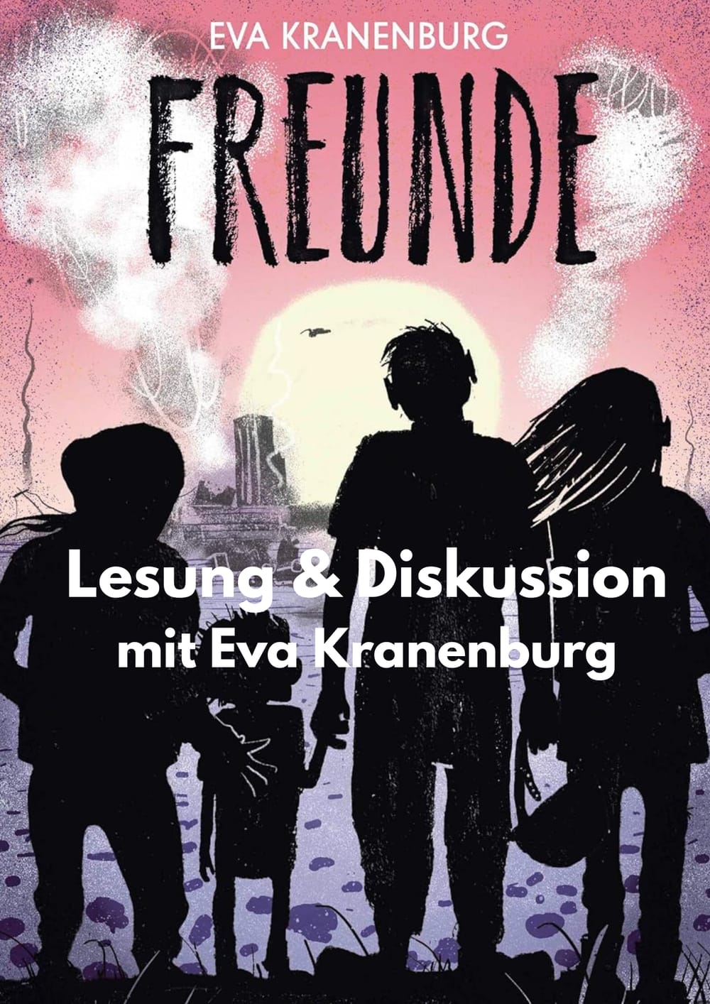 Plakat Lesung „Freunde“